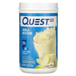 Quest Nutrition, Protein Powder, Vanilla Milkshake, 1.6 lb (726 g) - The Supplement Shop