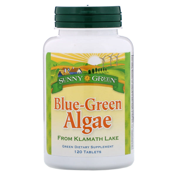 Sunny Green, Blue-Green Algae, 120 Tablets - The Supplement Shop