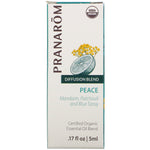 Pranarom, Essential Oil, Diffusion Blend, Peace, .17 fl oz (5 ml) - The Supplement Shop