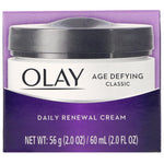 Olay, Age Defying, Classic, Daily Renewal Cream, 2 fl oz (60 ml) - The Supplement Shop