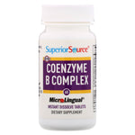 Superior Source, CoEnzyme B Complex, 60 Instant Dissolve Tablets