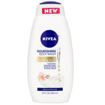 Nivea, Nourishing Body Wash, Botanical Blossom, 20 fl oz (591 ml) - The Supplement Shop