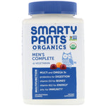 SmartyPants, Organics, Men's Complete, 120 Vegetarian Gummies - The Supplement Shop