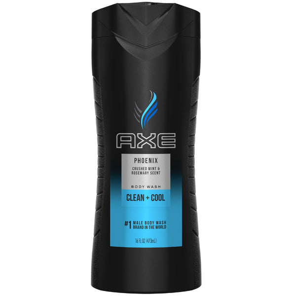 Axe, Phoenix Body Wash, Crushed Mint & Rosemary, 16 fl oz (473 ml) - The Supplement Shop