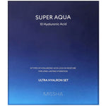 Missha, Super Aqua, Ultra Hyalron Set, 4 Pieces - The Supplement Shop