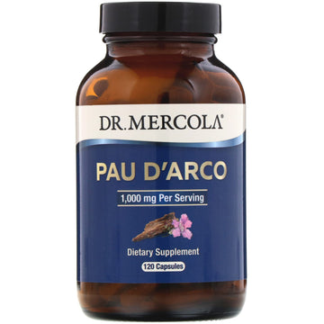 Dr. Mercola, Pau D'Arco, 1,000 mg, 120 Capsules