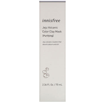 Innisfree, Jeju Volcanic Color Clay Mask, Purifying, 2.36 fl oz (70 ml)