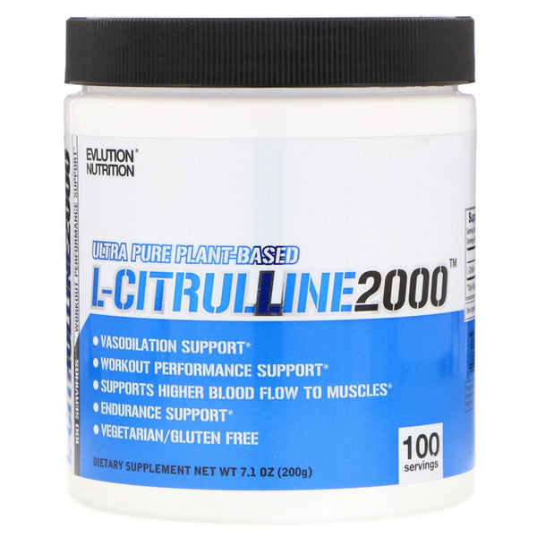EVLution Nutrition, L-Citrulline 2000, 7.1 oz (200 g)