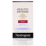 Neutrogena, Healthy Defense, Daily Moisturizer with Sunscreen, Broad Spectrum SPF 50, Sensitive Skin, 1.7 fl oz (50 ml) - The Supplement Shop