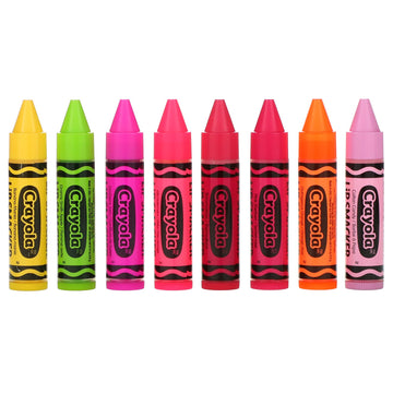 Lip Smacker, Crayola, Lip Balm, Party Pack, 8 Pieces, 0.14 oz (4.0 g) Each