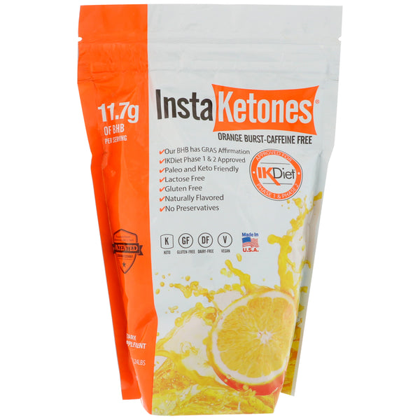 Julian Bakery, InstaKetones, Orange Burst, 1.24 lbs (565 g) - The Supplement Shop