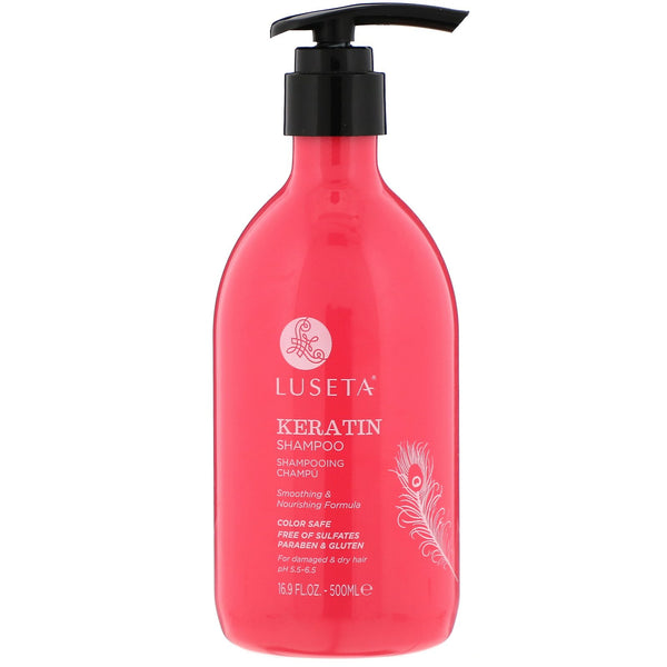 Luseta Beauty, Keratin, Shampoo, 16.9 fl oz (500 ml) - The Supplement Shop