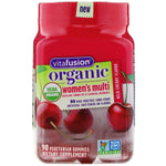VitaFusion, Organic Women's Multi, Wild Cherry, 90 Vegetarian Gummies - The Supplement Shop