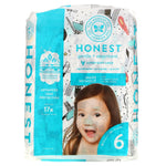 The Honest Company, Honest Diapers, Super-Soft Liner, Size 6, Space Travel, 35+ Pounds, 18 Diapers - The Supplement Shop
