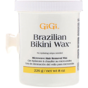 Gigi Spa, Brazilian Bikini Wax, Microwave Hair Removal Wax, 8 oz (226 g)