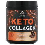 Dr. Axe / Ancient Nutrition, Keto Collagen, Collagen Protein + Coconut MCTs, Chocolate, 1.03 lb (460 g) - The Supplement Shop