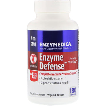 Enzymedica, Enzyme Defense (Formerly ViraStop), 180 Capsules