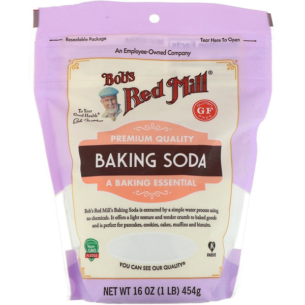 Bob's Red Mill, Baking Soda, Gluten Free, 16 oz (454 g) - The Supplement Shop