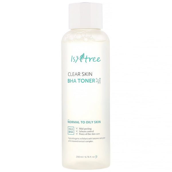 Isntree, Clear Skin BHA Toner, 6.76 fl oz (200 ml) - The Supplement Shop