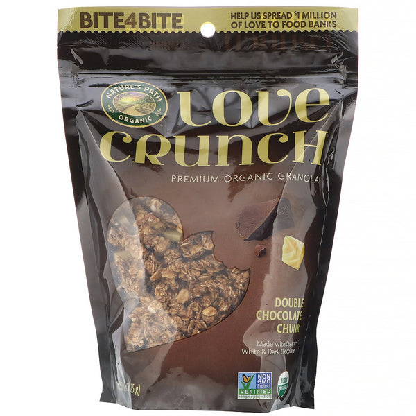 Nature's Path, Love Crunch, Double Chocolate Chunk, 11.5 oz (325 g) - The Supplement Shop