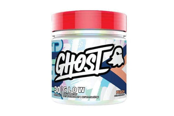 Ghost Glow Collagen Peach Flavour 30 Servings | CLEARANCE