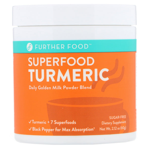Further Food, Superfood Turmeric, 2.12 oz (60 g) - The Supplement Shop