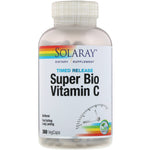 Solaray, Super Bio Vitamin C, Timed Release, 360 VegCaps - The Supplement Shop