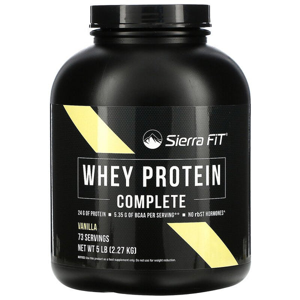 Sierra Fit, Whey Protein Complete, Vanilla, 5 lb (2.27 kg)
