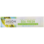 Jason Natural, Sea Fresh, Anti-Cavity & Strengthening Gel, Deep Sea Spearmint, 6 oz (170 g) - The Supplement Shop