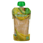 Happy Family Organics, Organic Baby Food, Stage 2, Clearly Crafted, 6+, Bananas, Pineapple, Avocado & Granola, 4 oz (113 g) - The Supplement Shop