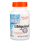 Doctor's Best, Ubiquinol with Kaneka, 100 mg, 60 Softgels - The Supplement Shop