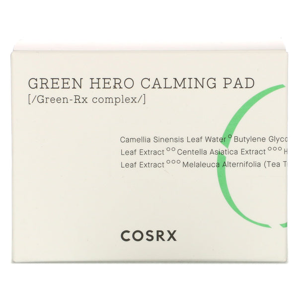 Cosrx, One Step Green Hero Calming Pad, 70 Pads, 4.56 fl oz - The Supplement Shop