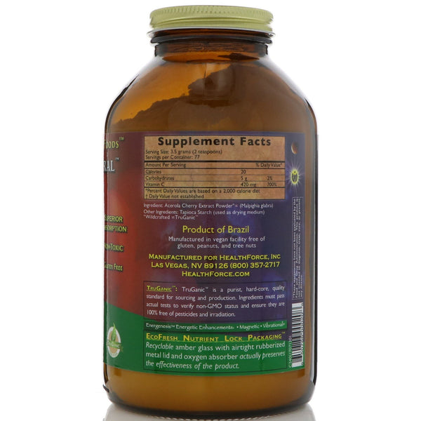 HealthForce Superfoods, Truly Natural Vitamin C, 14.1 oz (400 g) - The Supplement Shop
