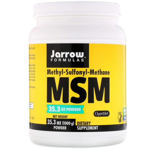 Jarrow Formulas, MSM Powder, 2.2 lbs (1000 g) - The Supplement Shop