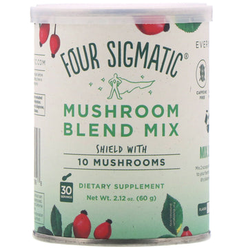 Four Sigmatic, Mushroom Blend Mix, 10 Mushrooms, 2.12 oz (60 g)