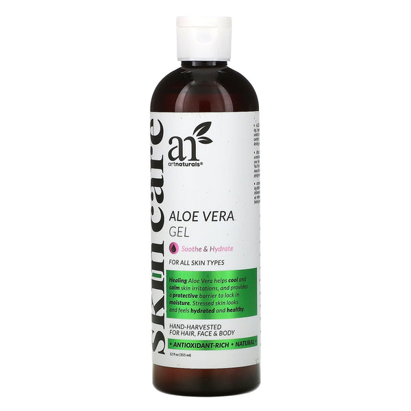 Artnaturals, Aloe Vera Gel, 12 fl oz (355 ml) - The Supplement Shop