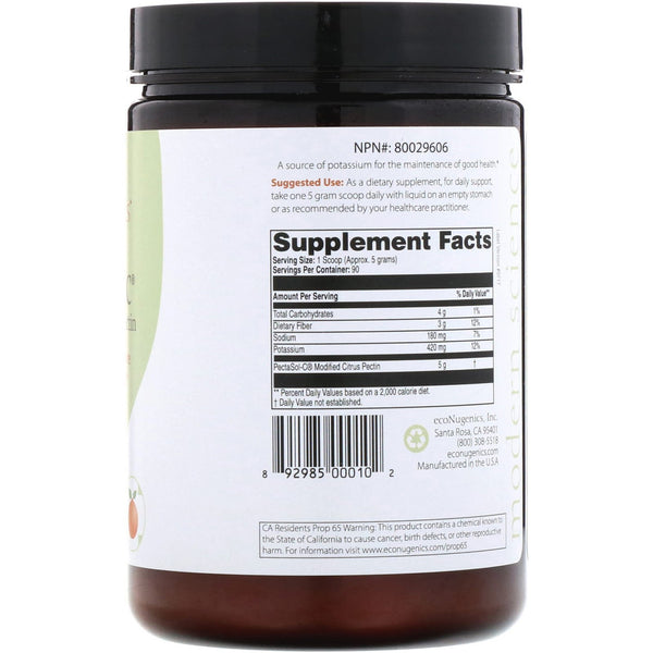 Econugenics, PectaSol-C, Modified Citrus Pectin Powder, 454 g - The Supplement Shop