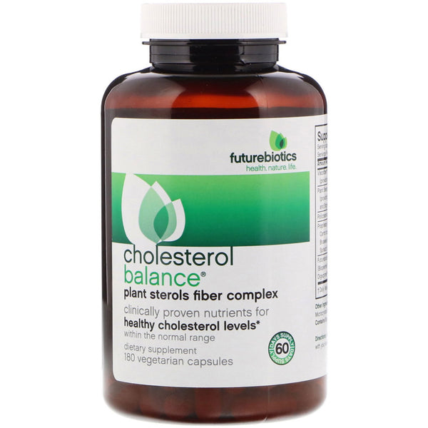 FutureBiotics, Cholesterol Balance, 180 Vegetarian Capsules - The Supplement Shop