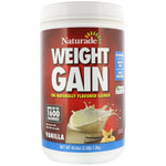 Naturade, Weight Gain, Vanilla, 2.5 lbs (40.6 oz) - The Supplement Shop