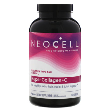 Neocell, Super Collagen+C, Type 1 & 3, 360 Tablets