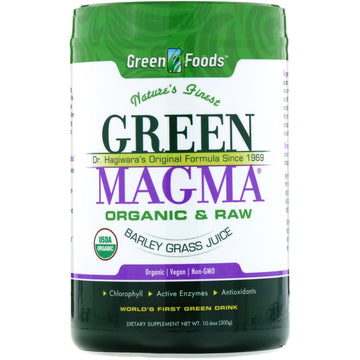 Green Foods , Green Magma, Barley Grass Juice, 10.6 oz (300 g)