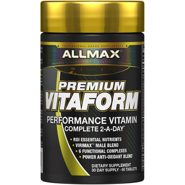 ALLMAX Nutrition, Premium Vitaform, Performance Vitamin For Men, 60 Tablets