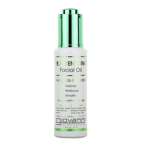 Giovanni, Rejuvenating Facial Oil, Avocado & Jojoba, 1.6 fl oz (47 ml) - The Supplement Shop