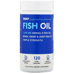 RSP Nutrition, Fish Oil, 120 Softgels - The Supplement Shop