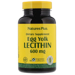 Nature's Plus, Egg Yolk Lecithin, 600 mg, 90 Vegetarian Capsules - The Supplement Shop