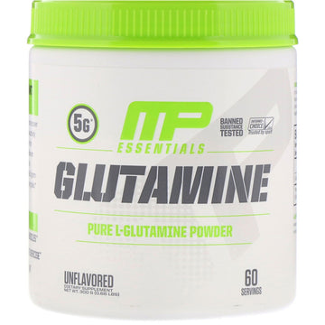 MusclePharm, Glutamine Essentials, Unflavored, 0.66 lb (300 g)