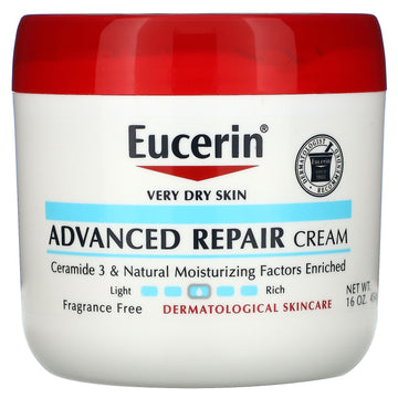 Eucerin, Advanced Repair Cream, Fragrance Free, 16 oz (454 g)