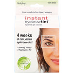 Godefroy, Instant Eyebrow Tint, Dark Brown, 3 Application Kit - The Supplement Shop