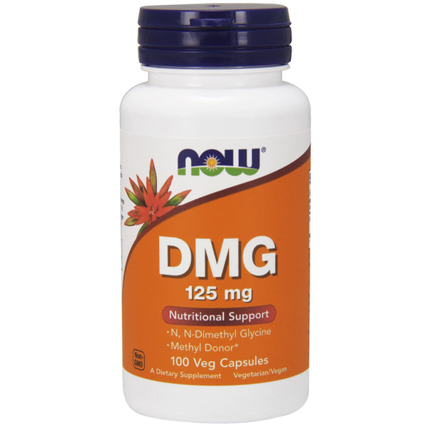 Now Foods, DMG, 125 mg, 100 Veg Capsules - The Supplement Shop