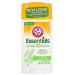Arm & Hammer, Essentials with Natural Deodorizers, Deodorant, Fresh Rosemary Lavender, 2.5 oz (71 g) - The Supplement Shop